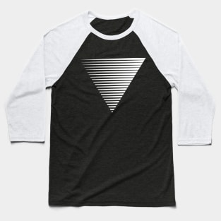 triangle lines design Baseball T-Shirt